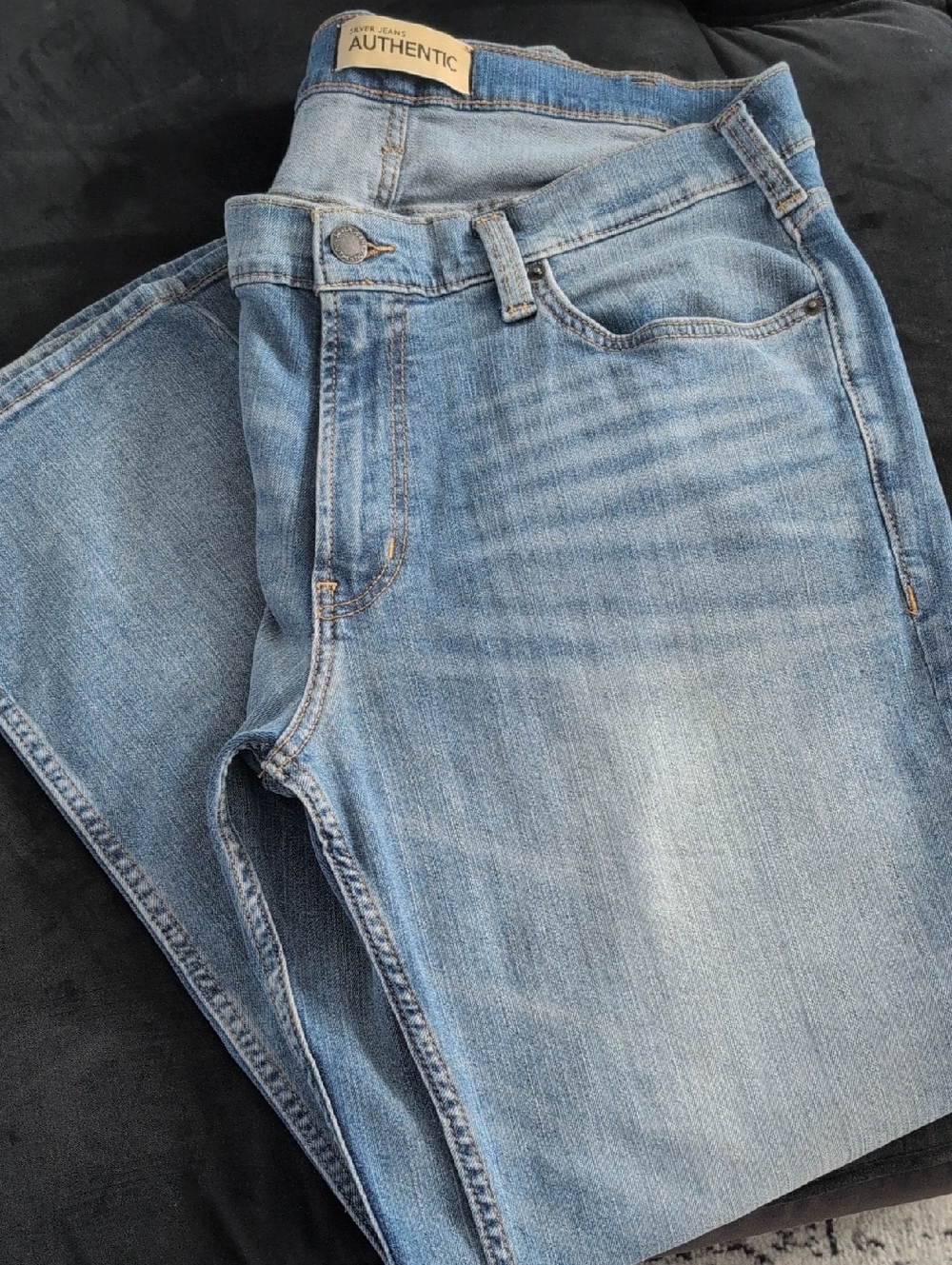 Silver Jeans light blue denim jeans